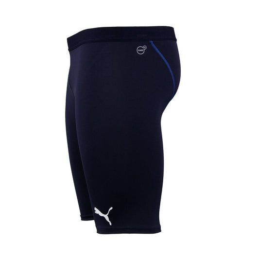 Puma TB Short Tight Bodywear kurze Hose Damen Herren Blau Gr. XS