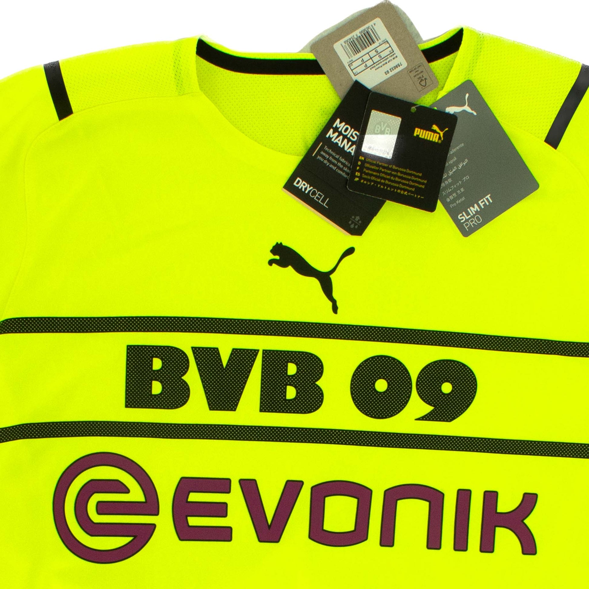 BVB Borussia Dortmund Cup Authentic Player Issue Promo Trikot-3