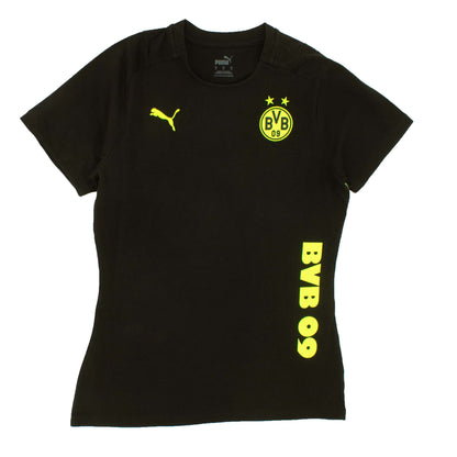 Puma BVB Borussia Dortmund Damen Casuals T-Shirt 759088-05 Schwarz M