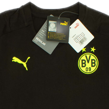 Puma BVB Borussia Dortmund Damen Casuals T-Shirt 759088-05 Schwarz M