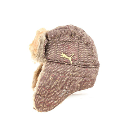 Puma Downey Trapper Hat Russenmütze Fliegermütze Braun Gr. S/M 84293101 – Bild 1