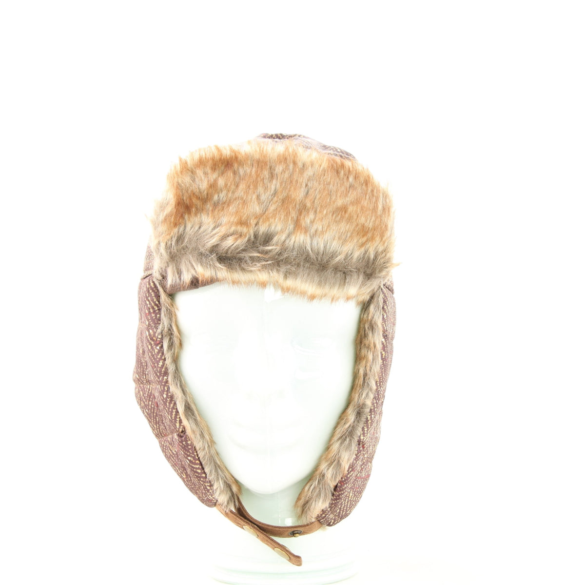 Puma Downey Trapper Hat Russenmütze Fliegermütze Braun Gr. S/M 84293101 – Bild 2
