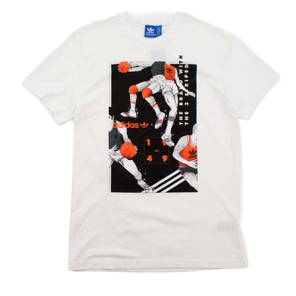 Adidas Originals Tongue Basketball T-ShirtT 2XL