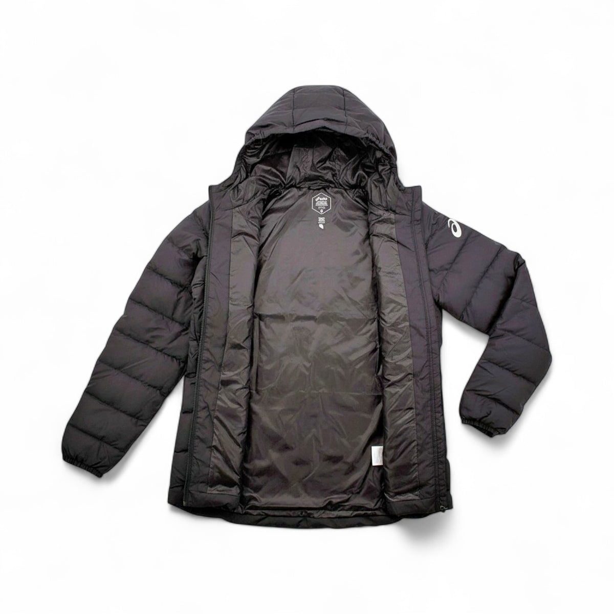 Asics Down Hooded Jacke Damen Winterjacke Daunenjacke Gr. L