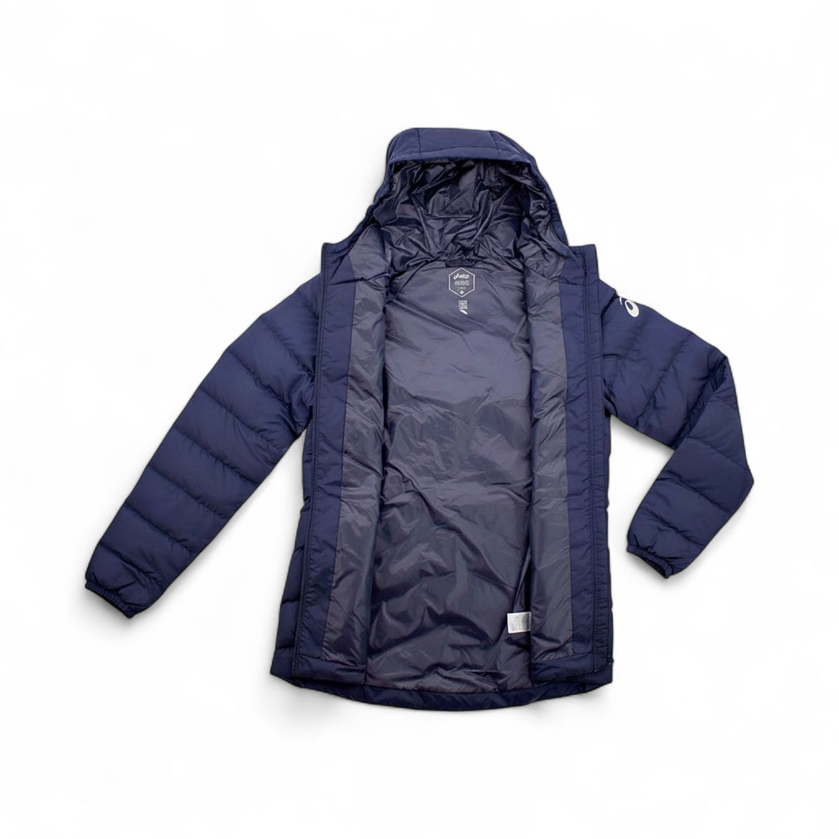 Asics Down Hooded Jacke Damen Winterjacke Daunenjacke