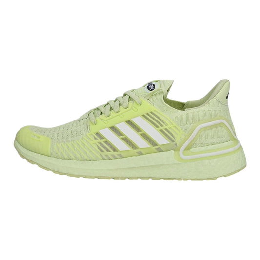 Brand Dealers Arena e.K. - BDA24 Adidas Ultraboost CC_1 DNA lime green textile and synthetic running shoes with white 3-stripes.