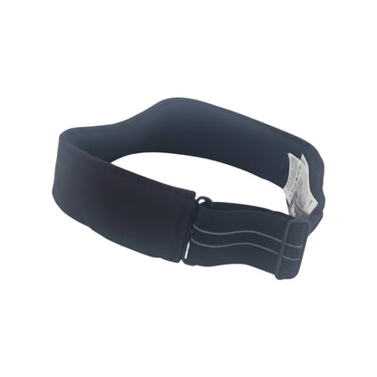PUMA Padel Visor Schwarz, verstellbarer Riemen, ideal für Sport und Outdoor-Aktivitäten