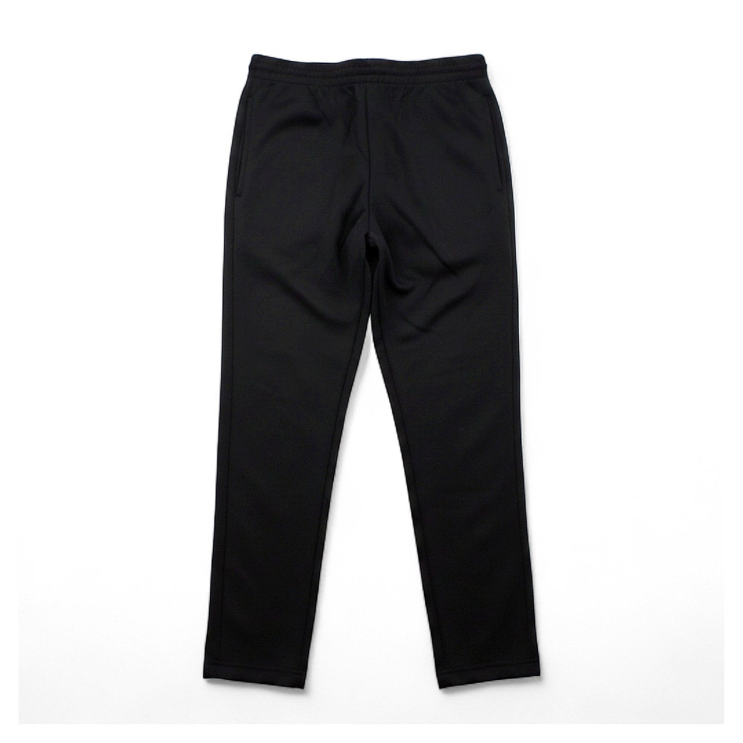 Brand Dealers Arena e.K. - BDA24 black polyester-cotton blend Adidas track pants with elastic waistband and drawstring.