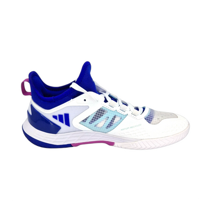 Brand Dealers Arena e.K. - BDA24 Adidas adizero Ubersonic 4.1 Herren Tennisschuh in Weiß und Blau mit Mesh-Obermaterial