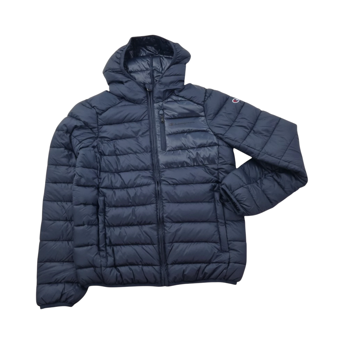 Champion Outdoor Herren Jacke mit Kapuze Übergangsjacke Blau 219184-BS501