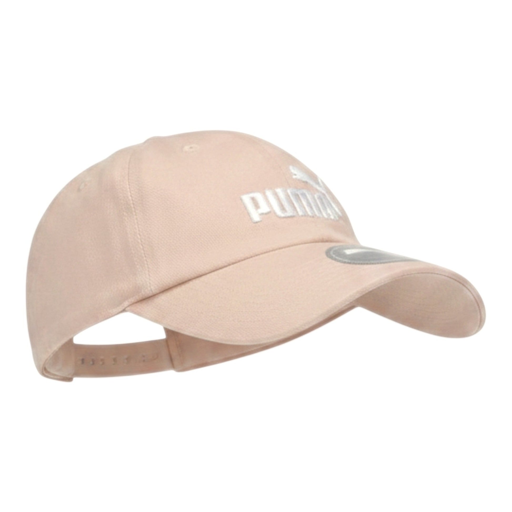 Puma Ess No. 1 Bb Cap in Rosa, Baumwolle, mit gesticktem Logo und Schirm. Von Brand Dealers Arena e.K. - BDA24.