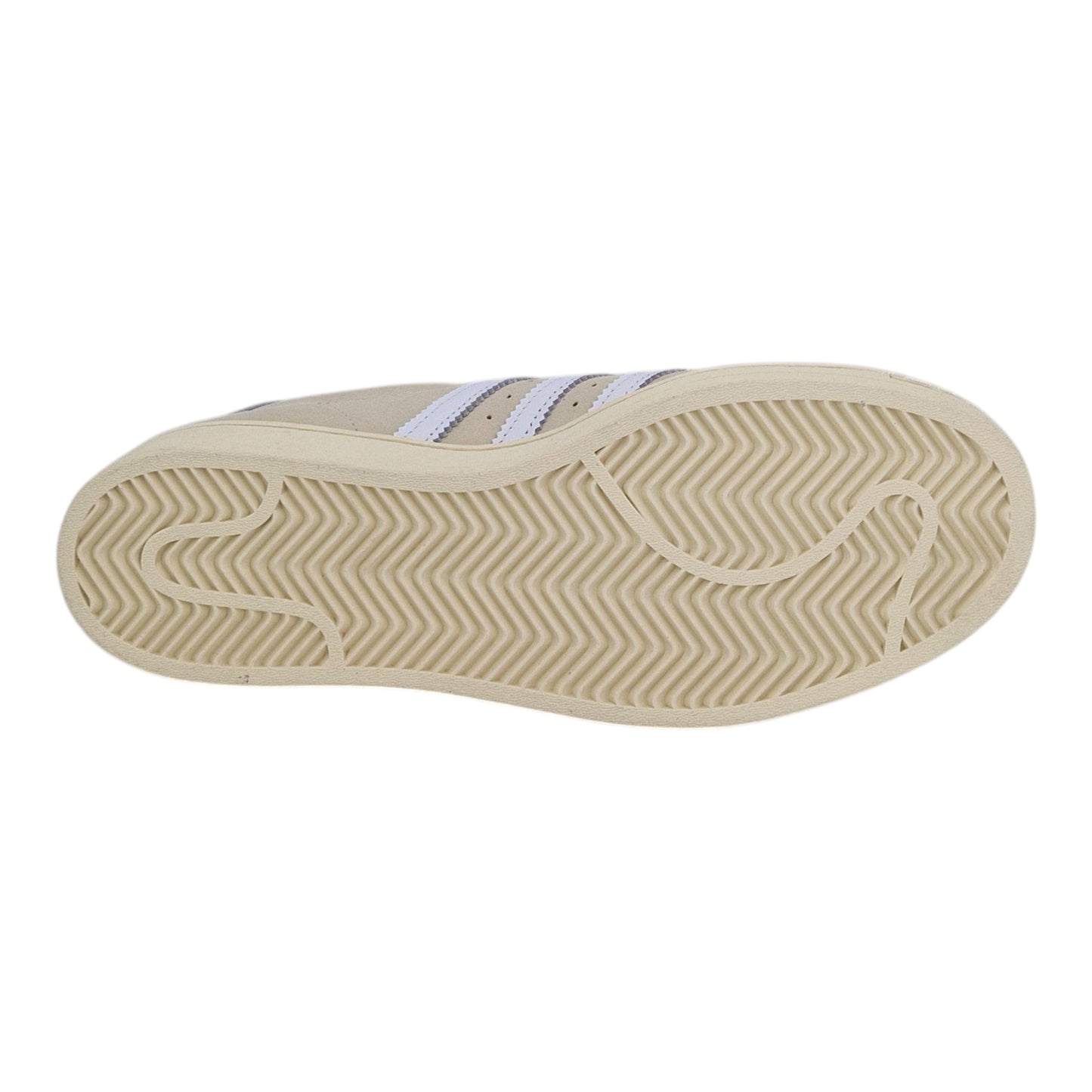 Brand Dealers Arena e.K. - BDA24 Adidas Superstar low-top sneakers in cream leather with white 3-stripes and lace-up closure.