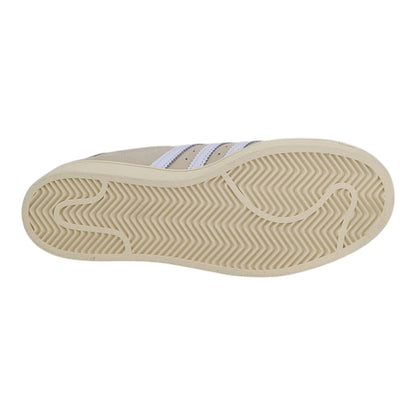 Brand Dealers Arena e.K. - BDA24 Adidas Superstar low-top sneakers in cream leather with white 3-stripes and lace-up closure.