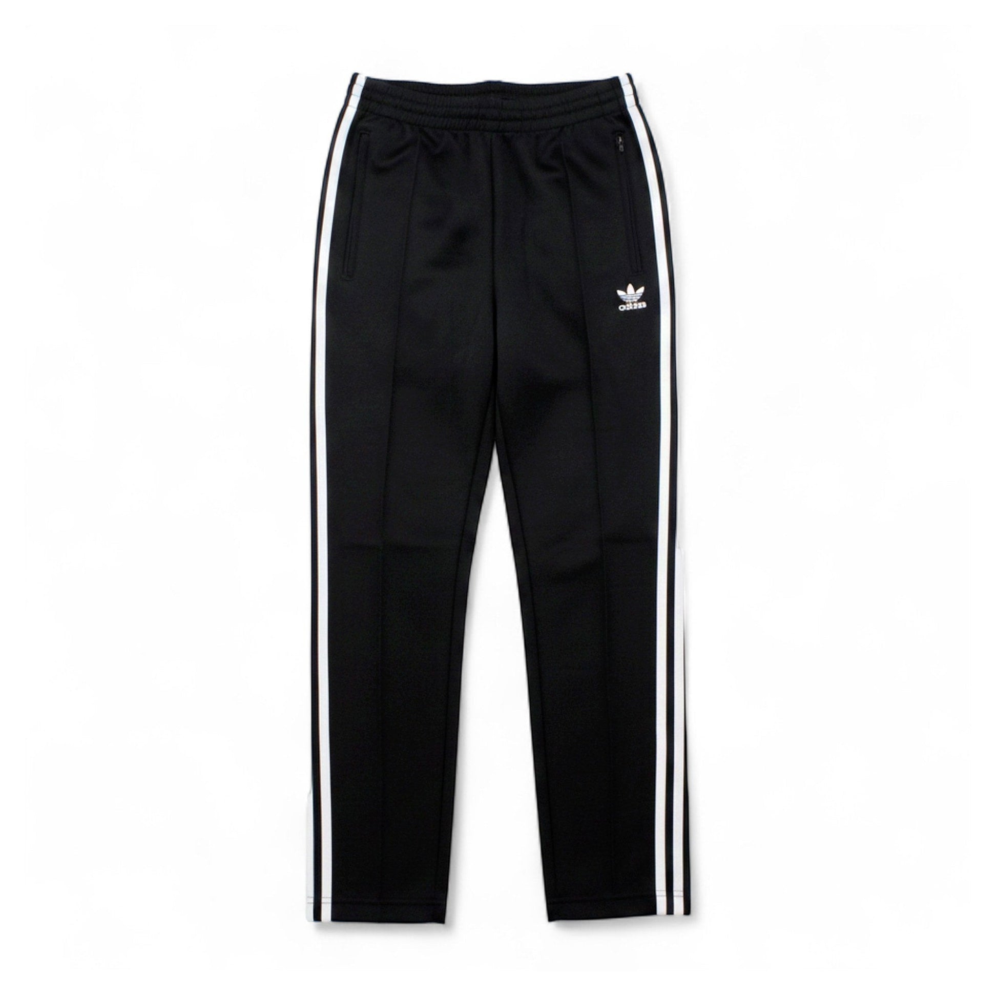 Brand Dealers Arena e.K. - BDA24 black Adidas track pants with white side stripes and Trefoil logo.