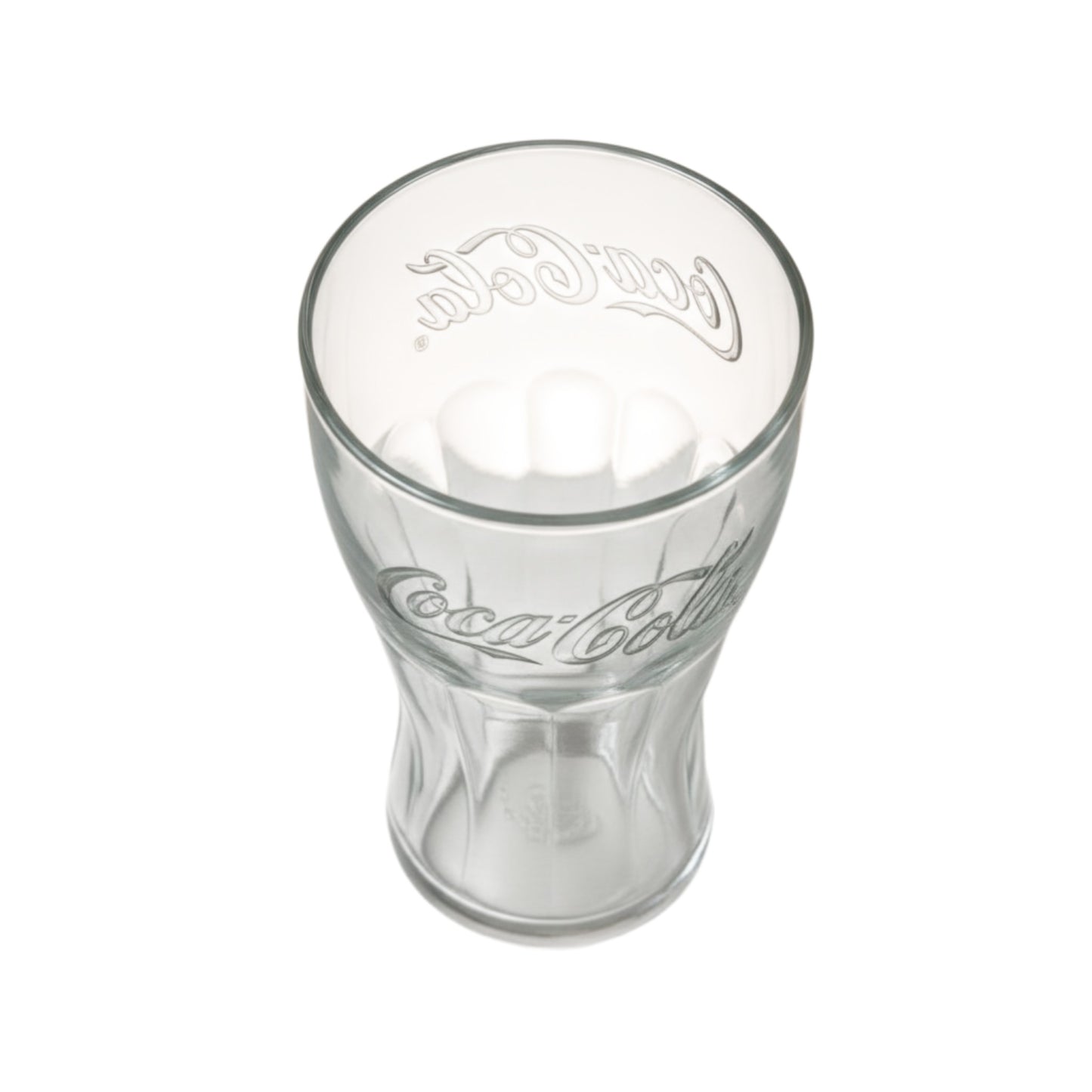 4x Gläser Coca Cola Relief Konturglas Longdrink Glas Box-Set 0,3l Liter 4-teilig