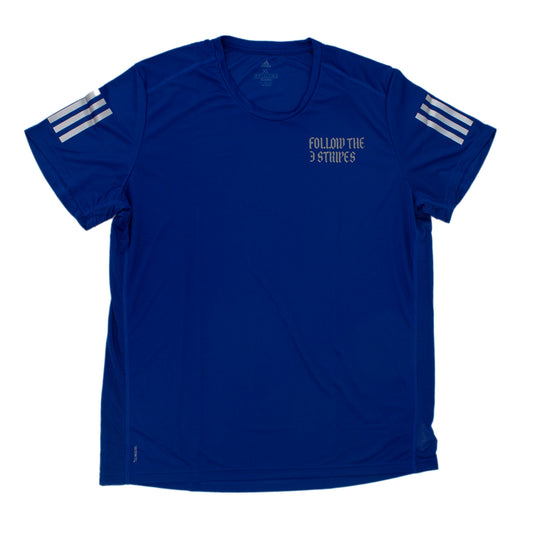 Adidas Running Own The Run Tee Herren T-Shirt Response Laufshirt Blau DW5990