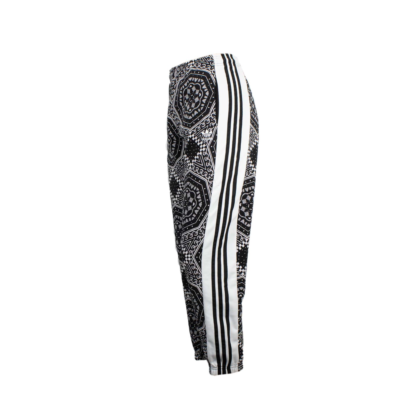 Adidas Originals Cuffed Pants Damen Hose Sporthose Paisley Schwarz DX1157 Gr. 30