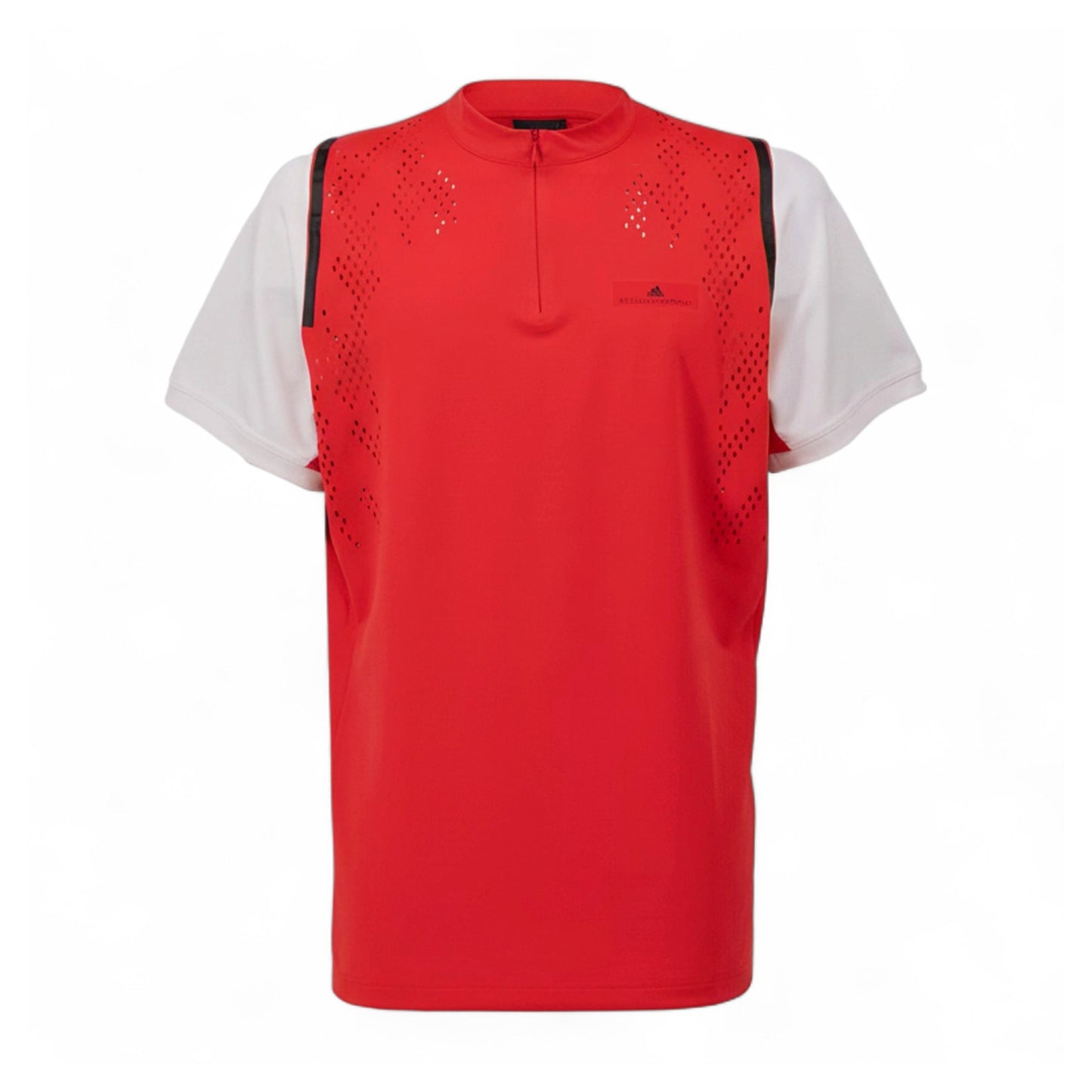 Adidas Barricade Tennis Asmc Stella McCartney Zipper Rot Herren T-Shirt EA3164
