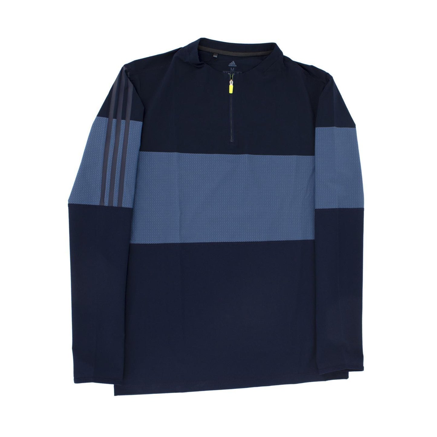 Adidas Golf Lightweight 1/4 Zip Hi-Stretch Wind Shirt Sweater blau FJ9934