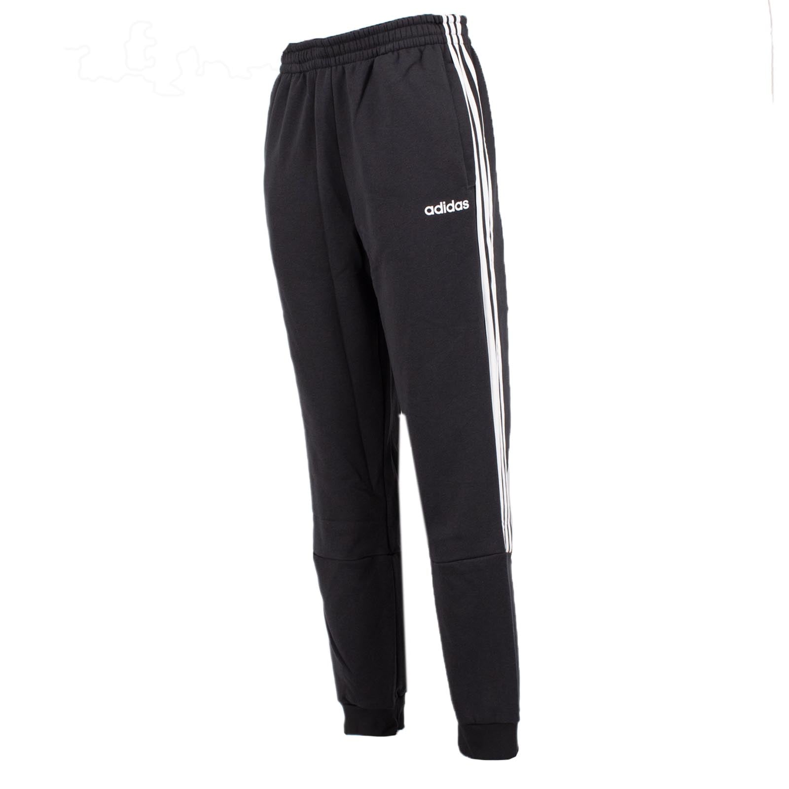 Adidas 3 Stripes Fitness Track Pants Herren Training Hose Jogging Grau FL4846 S