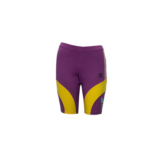 Adidas Originals Cycling Short Hot Pant Damen Hose Radhose Sport Violett FN2905-1