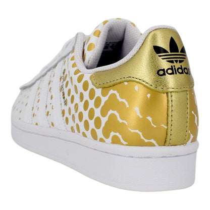 Adidas Superstar Damen Sneaker Gold-Akzente