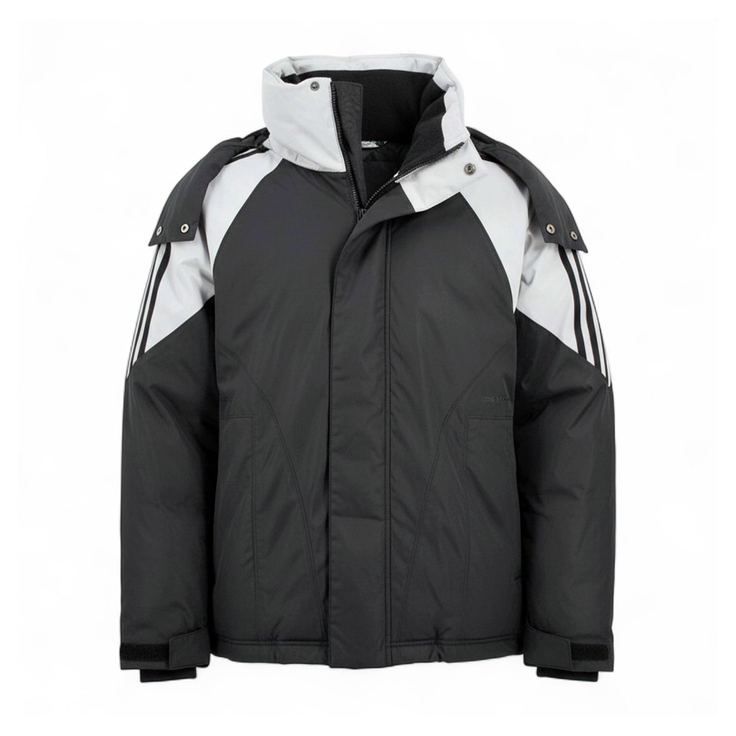 Adidas Logo Down Jacke Oversize Damen Daunenjacke Winterjacke schwarz GD2506