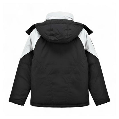 Adidas Logo Down Jacke Oversize Damen Daunenjacke Winterjacke schwarz GD2506
