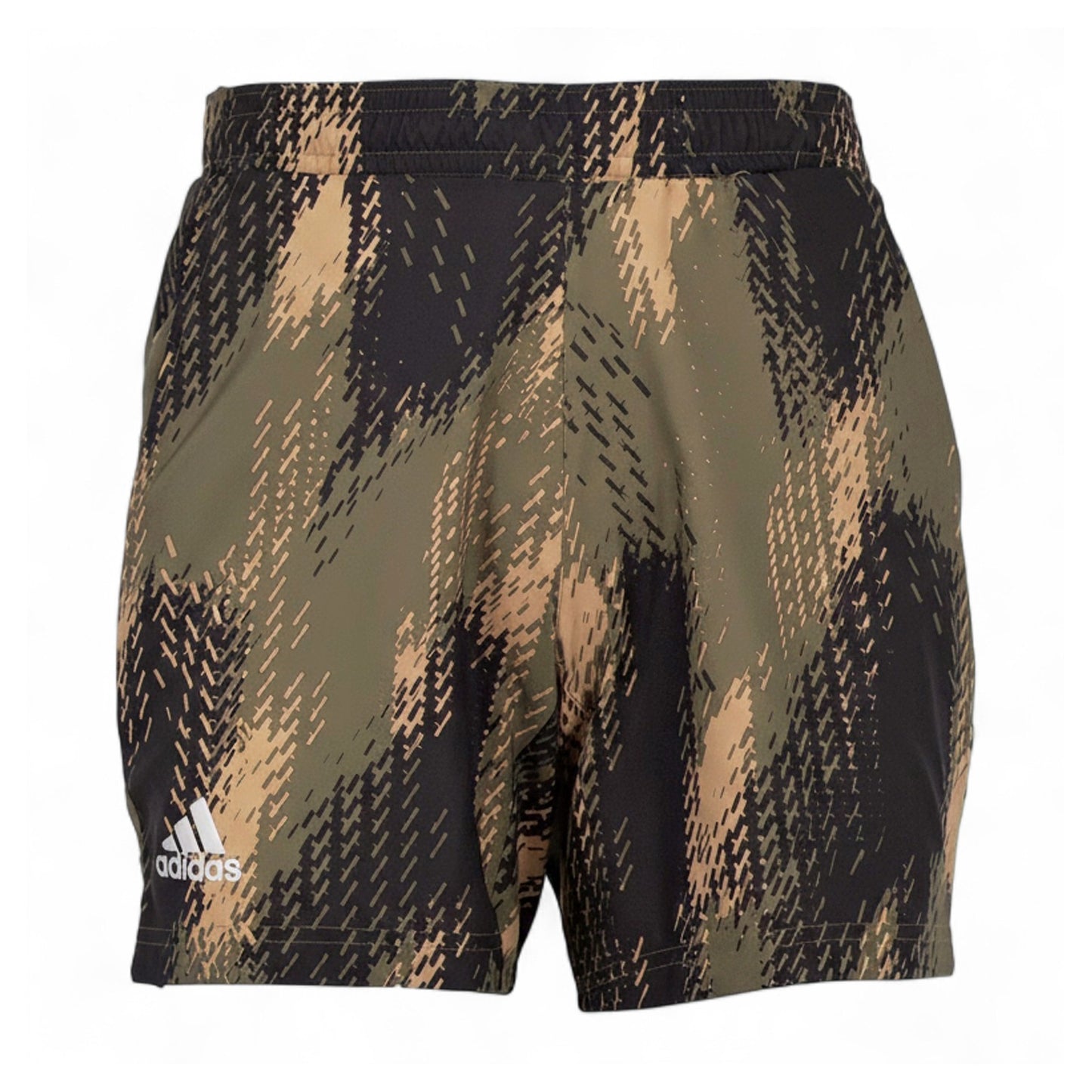 Adidas Tennis AOP Printed Shorts Kurze Hose Taschen Herren camouflage Grün