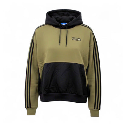 Adidas Material Mix Hoodie Herren Kapuzenpullover Materialmix