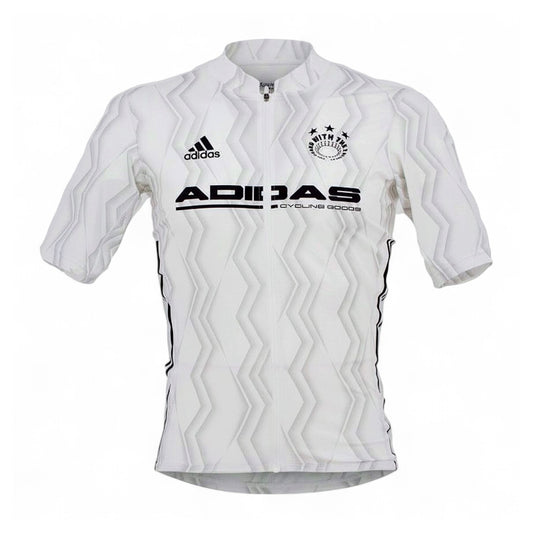 Adidas Cycling The Jersey Q3 M Jersey Rad Trikot T-Shirt Herren weiß HA0421