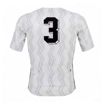Adidas Cycling The Jersey Q3 M Jersey Rad Trikot T-Shirt Herren weiß HA0421