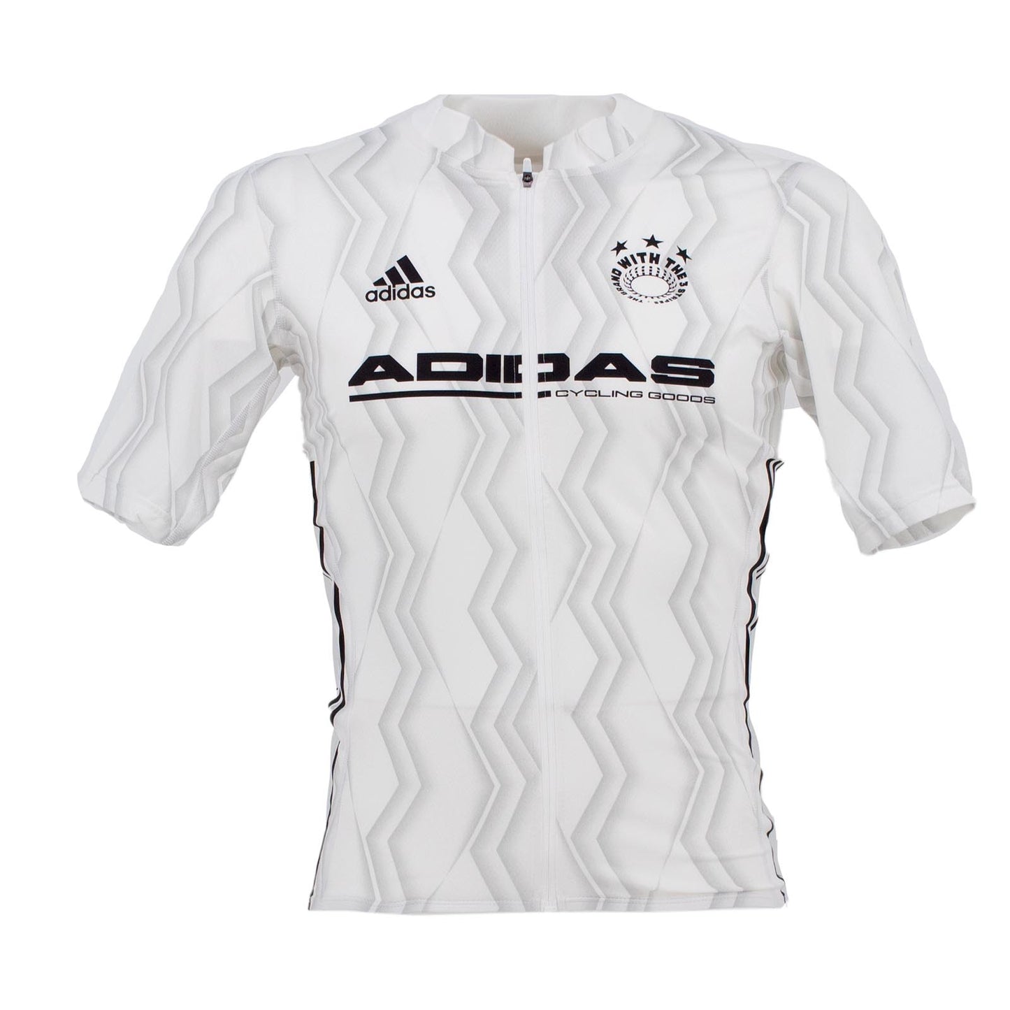 Adidas Cycling The Jersey Q3 M Jersey Rad Trikot T-Shirt Herren weiß HA0421 M