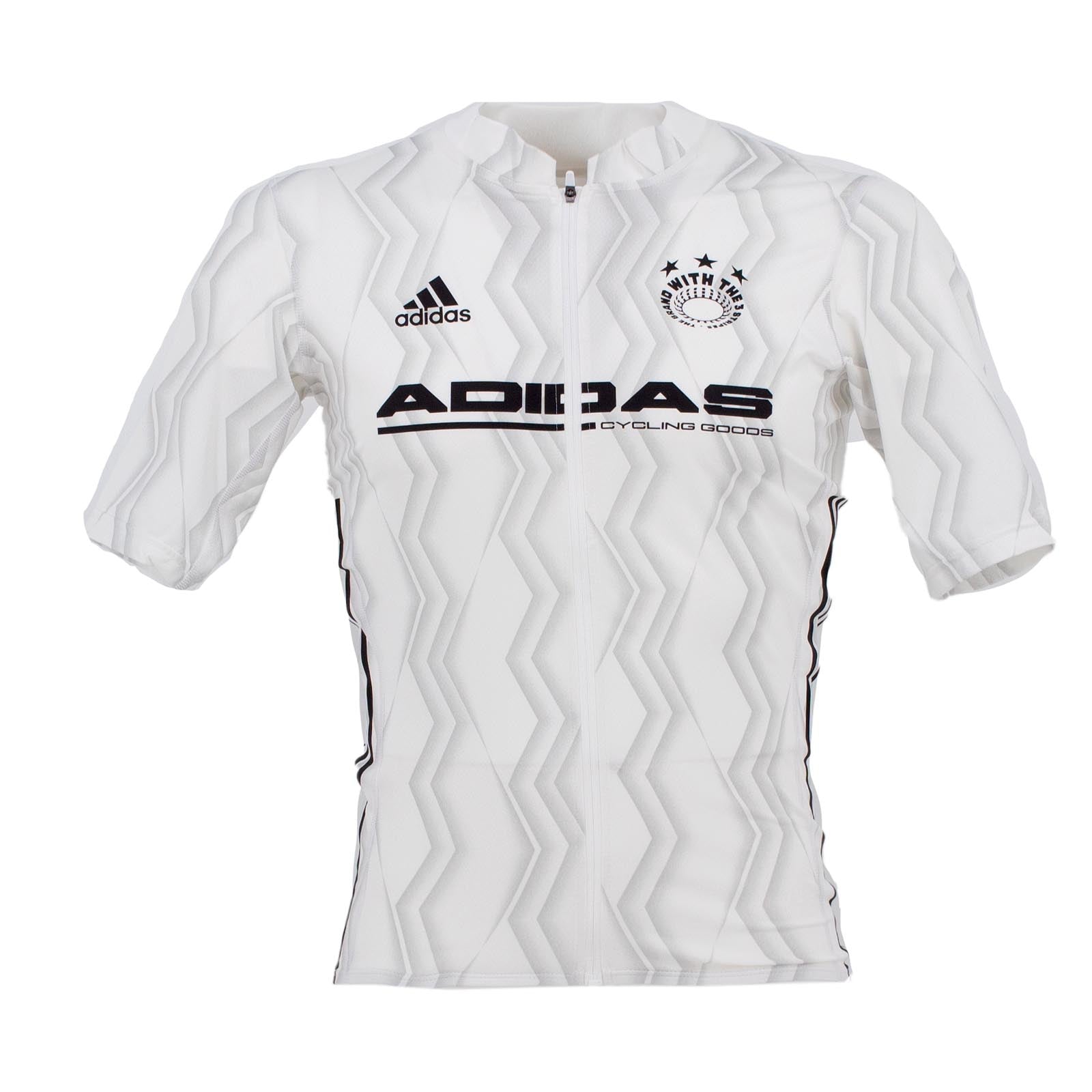 Adidas Cycling The Jersey Q3 M Jersey Rad Trikot T-Shirt Herren weiß HA0421 L