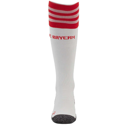 Adidas FCB Home Fussball Socken FC Bayern München Heim-Stutzen Weiß HR3735