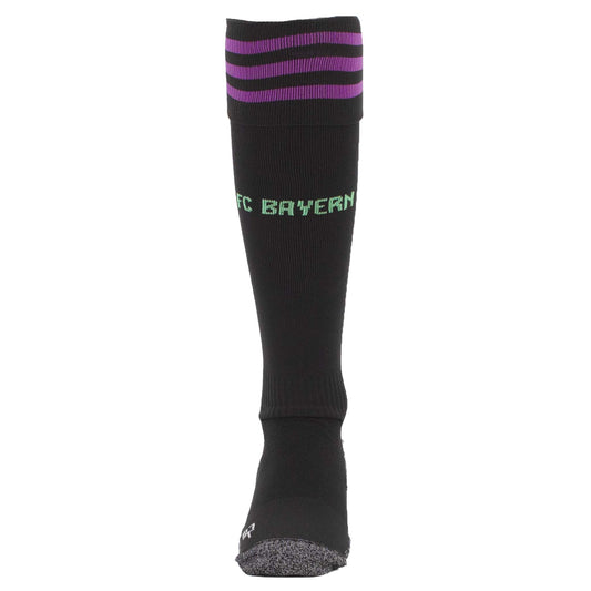 Adidas FCB Away Fussball Socken FC Bayern München Auswärts-Stutze Schwarz HR3738