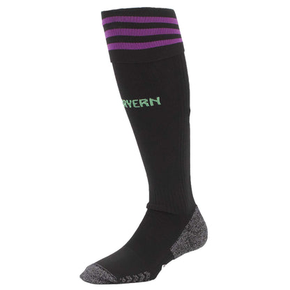 Adidas FCB Away Fussball Socken FC Bayern München Auswärts-Stutze Schwarz HR3738