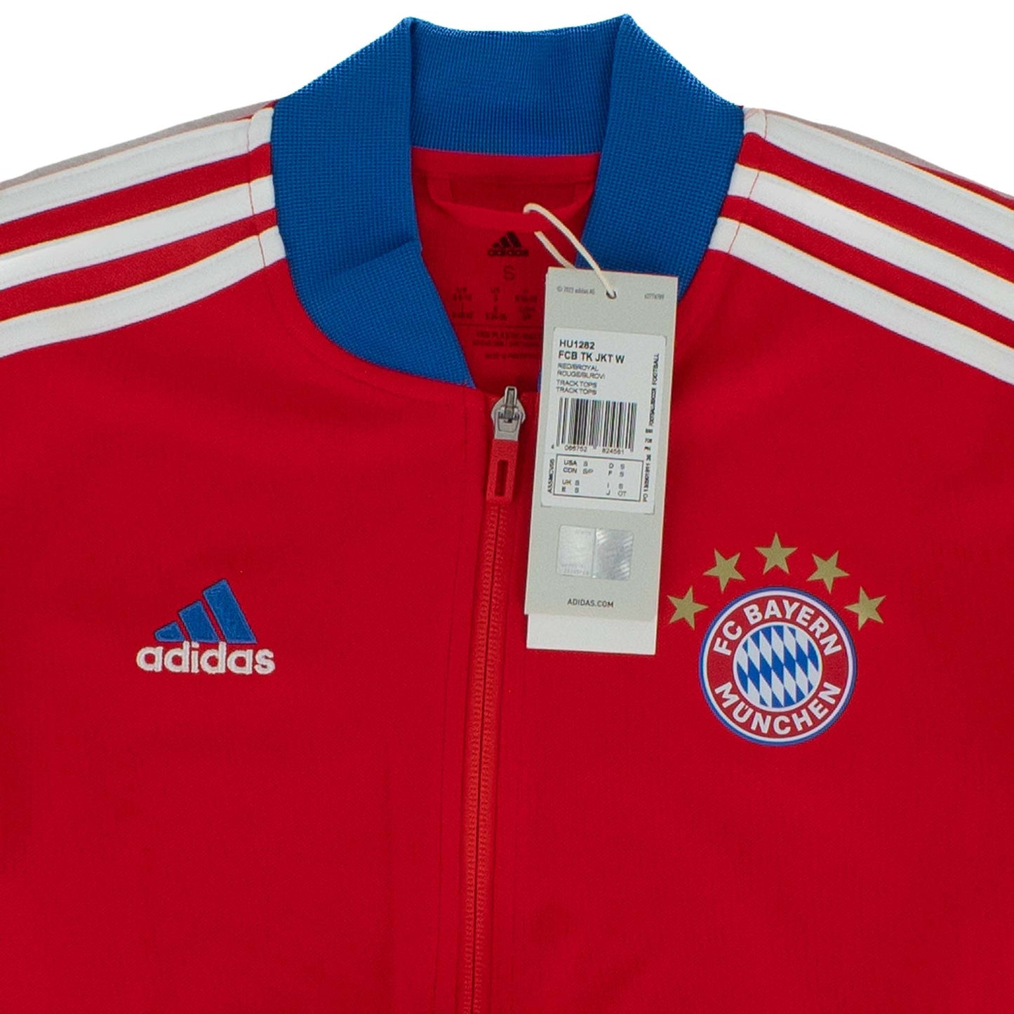 Adidas Fussball Fc Bayern München Track Top Damen Sweatjacke HU1282