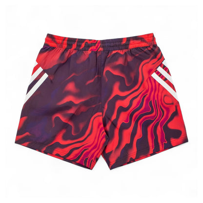 Adidas FI Future Icons AOP All Over Print Shorts kurze Herren Hose Sporthose