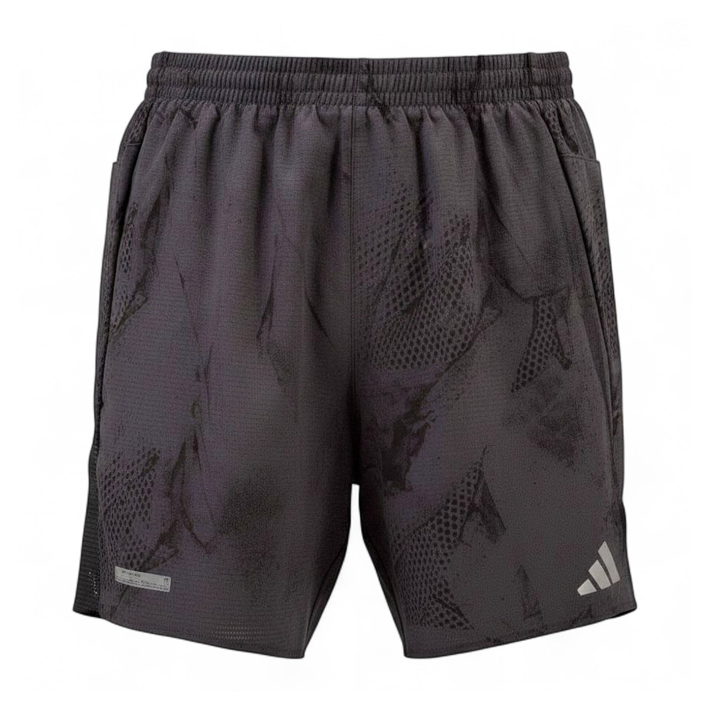 Adidas Running Ultimate Aop Shorts Herren Laufhose Sporthose Grau