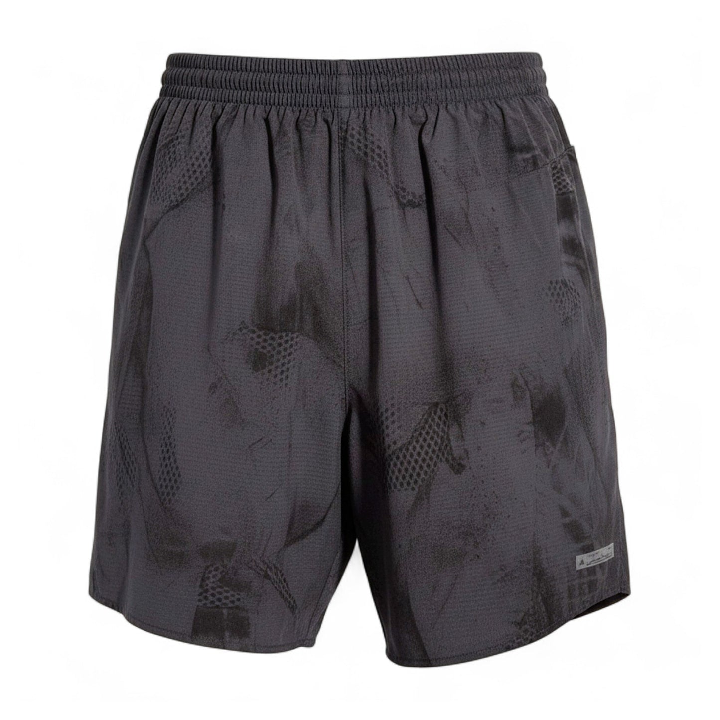 Adidas Running Ultimate Aop Shorts Herren Laufhose Sporthose Grau