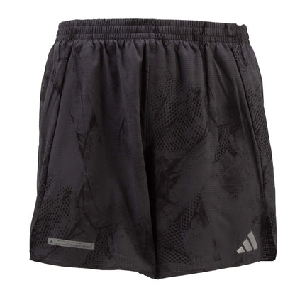Adidas Running Ultimate Aop Shorts Herren Laufhose Sporthose Grau