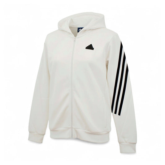 Adidas Full Zip Kapuzenjacke Future Icons 3-Stripes Hoodie Herren Sweatjacke
