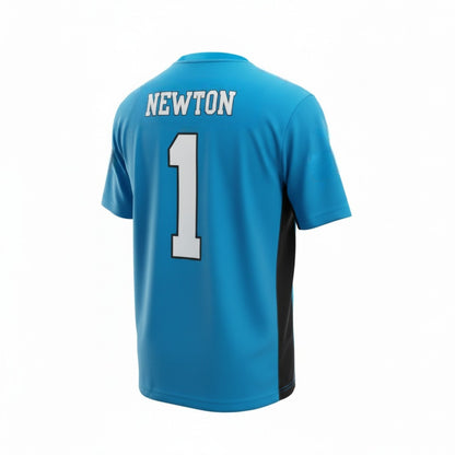 Fanatics NFL Football Carolina Panthers Cam Newton Nr. 1 T-Shirt Jersey Trikot Gr. L