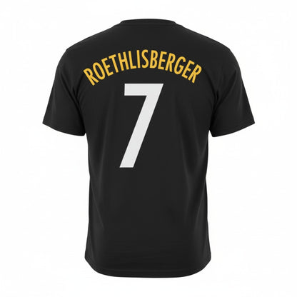 Fanatics NFL Pittsburgh Steelers Roethlisberger Nr 7 Herren T-Shirt Line Up