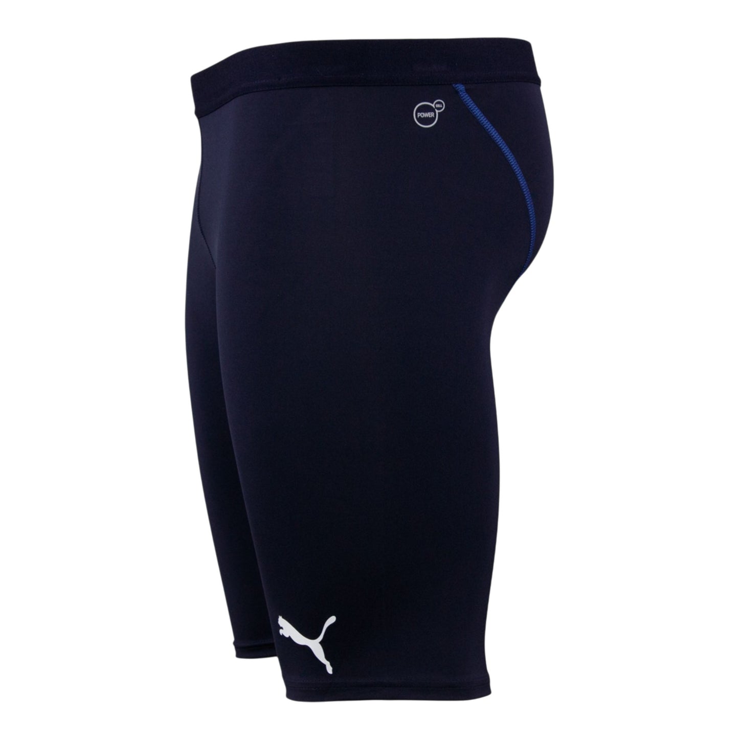 Puma TB Short Tight Bodywear kurze Hose Damen Herren Blau Gr. XS