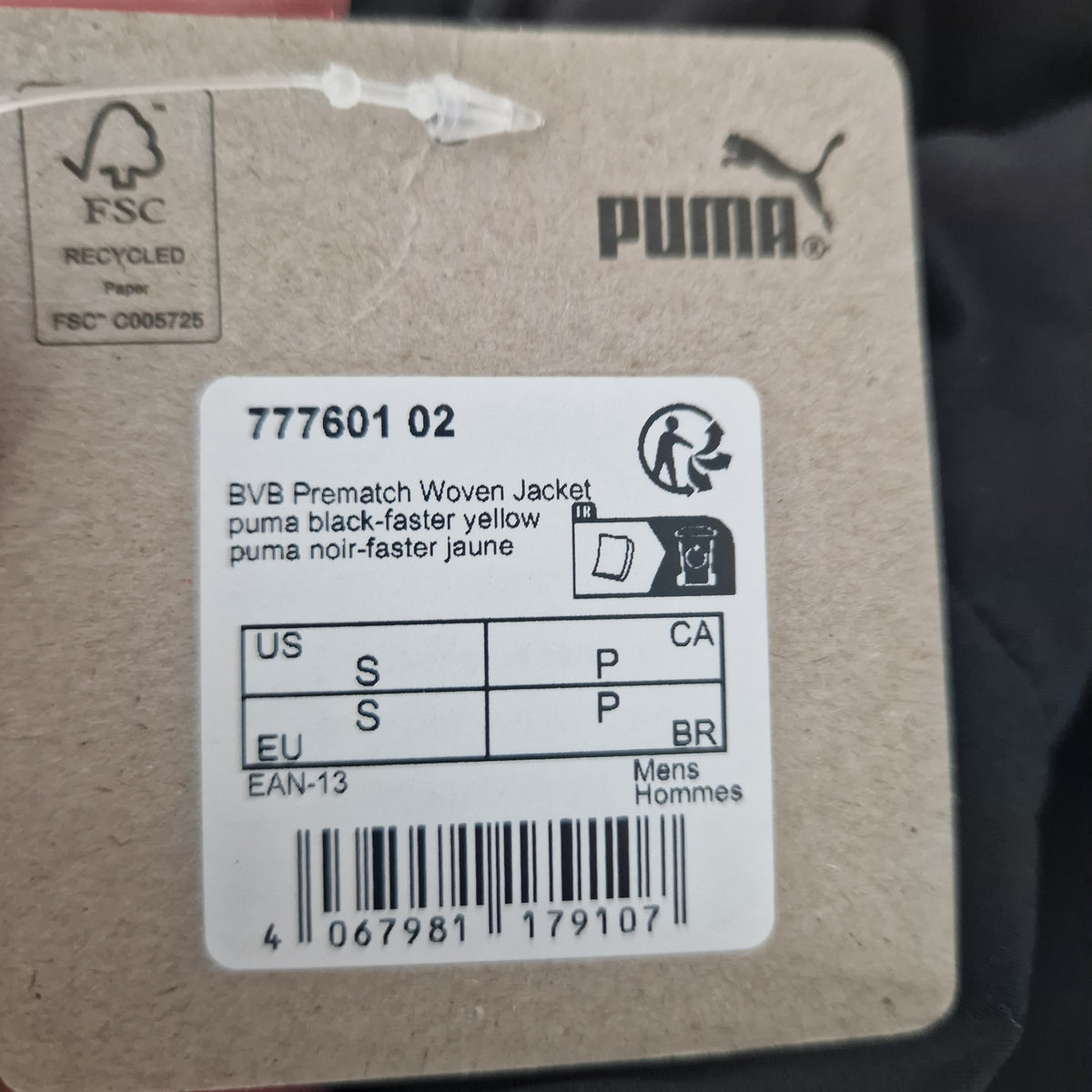 Puma BVB Prematch Woven J Jacke