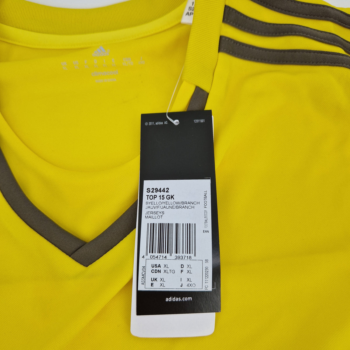 Adidas Top ONORE 15 Goalkeeping Jersey Gr. XL