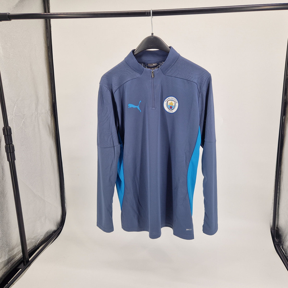 Puma MCFC Manchester City Training 1/4 Zip Shirt