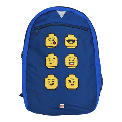 LEGO Extended Backpack Faces Blue Kinder Rucksack Gesichter